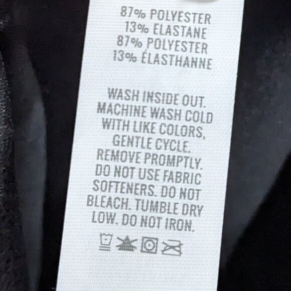 NWT OFFLINE Aerie The Hugger Crossover High Waisted Legging Black Women's XS - Picture 10 of 10